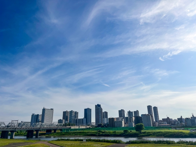 川崎市川崎区の街並み