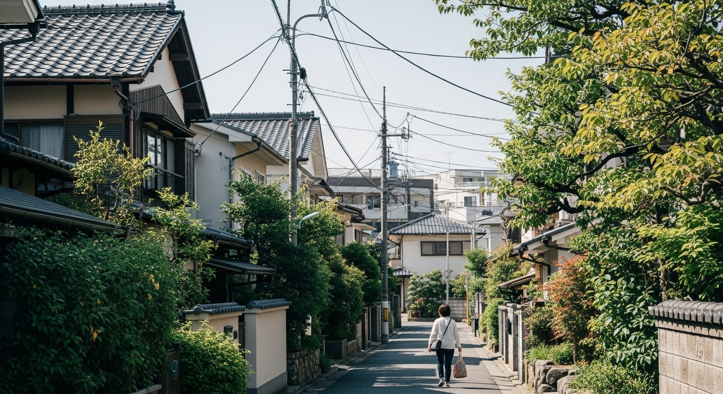 目黒区の街並み