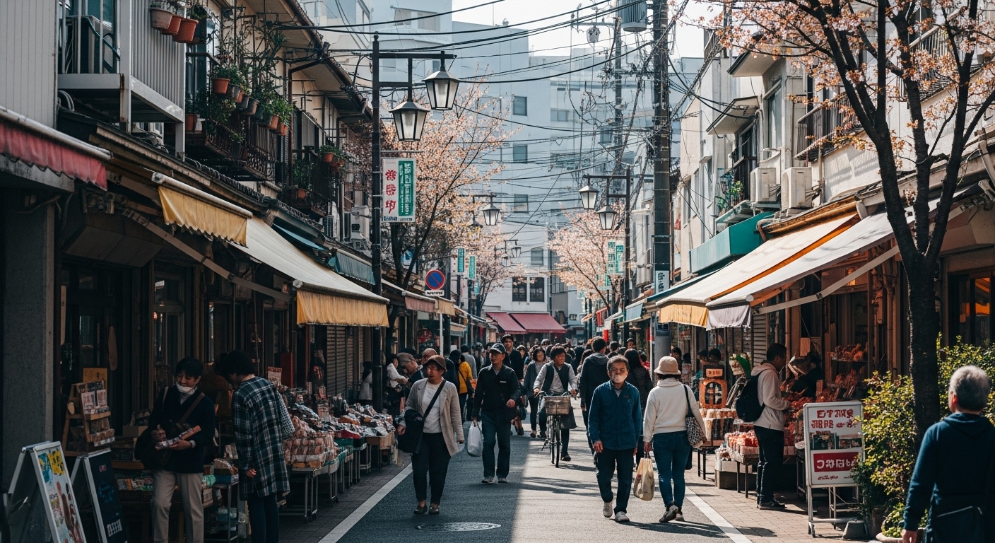 中野区の街並み
