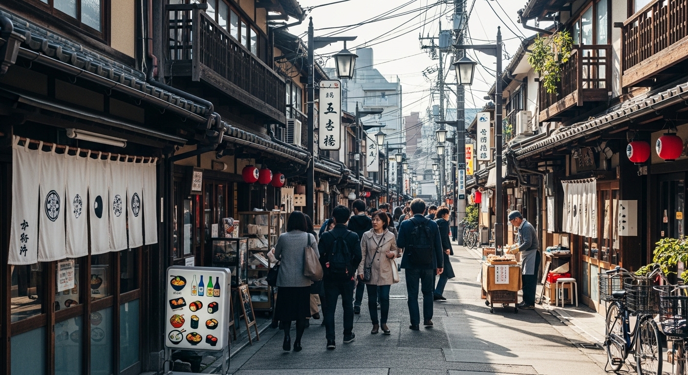 台東区の街並み