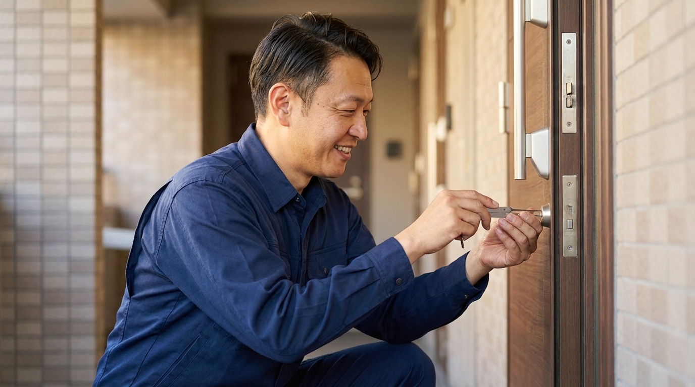 【理由3】鍵師歴30年以上の有資格プロが対応に関する画像