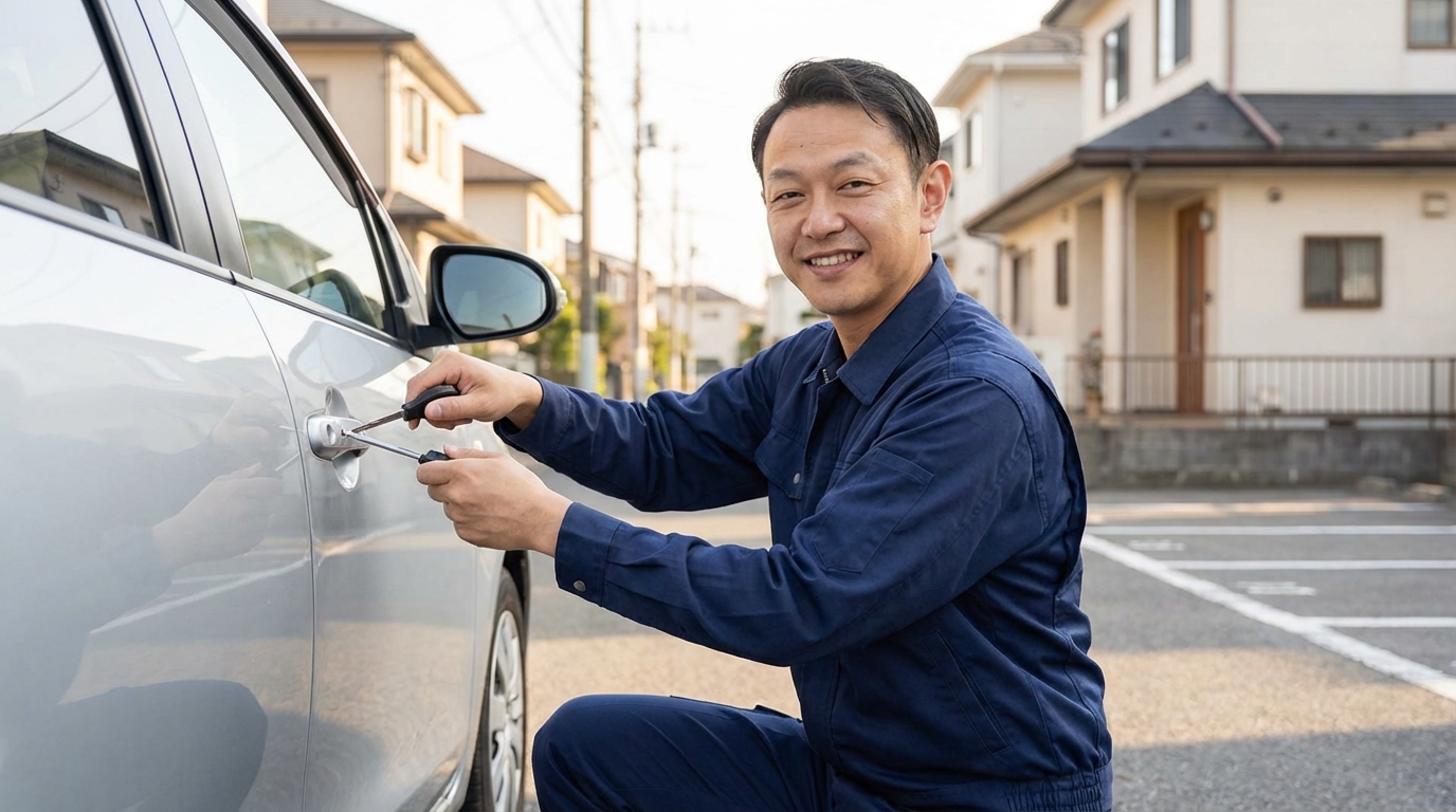ご依頼から駆けつけ・作業完了までの流れに関する画像