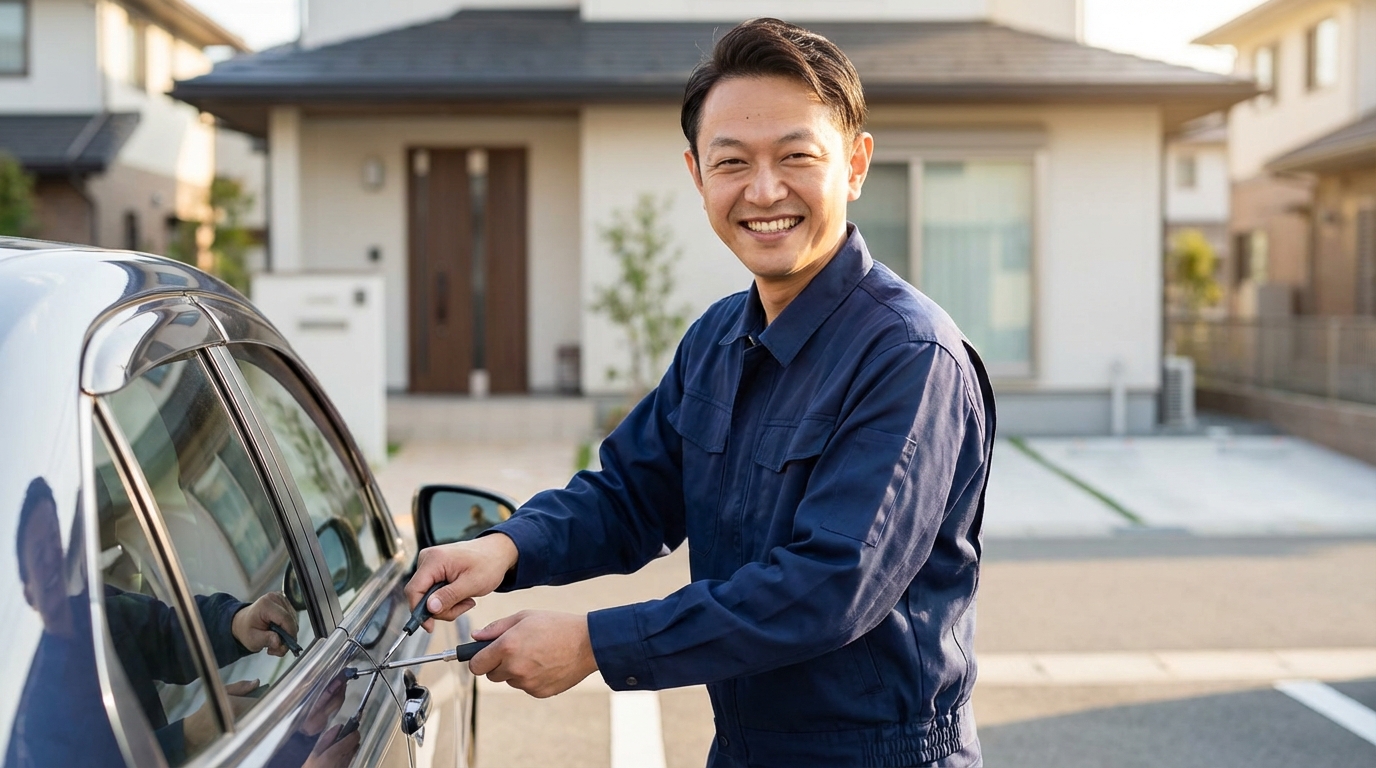 【理由3】鍵師歴30年以上の有資格プロが対応に関する画像