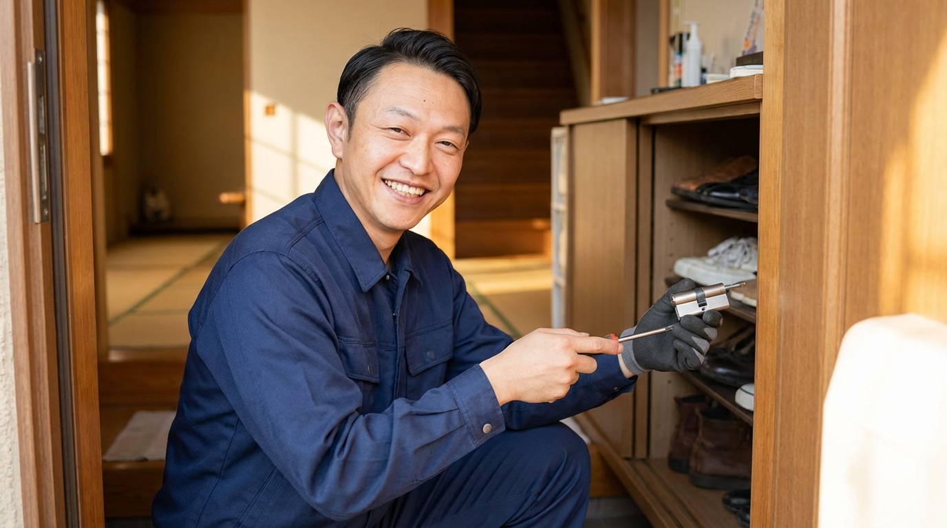 ご依頼から駆けつけ・作業完了までの流れに関する画像