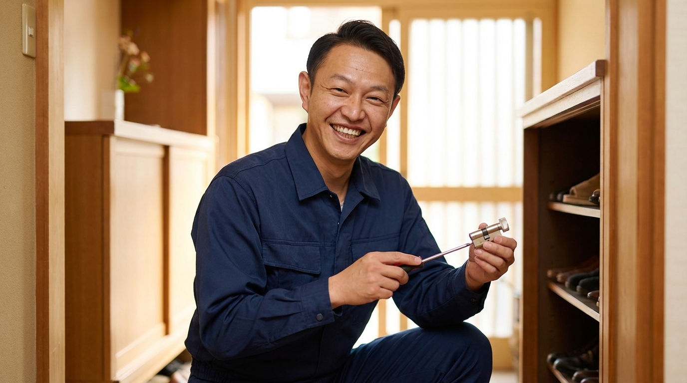 ご依頼から駆けつけ・作業完了までの流れに関する画像