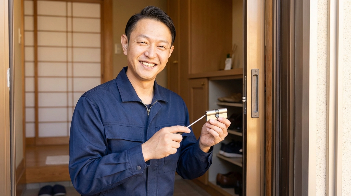 ご依頼から駆けつけ・作業完了までの流れに関する画像