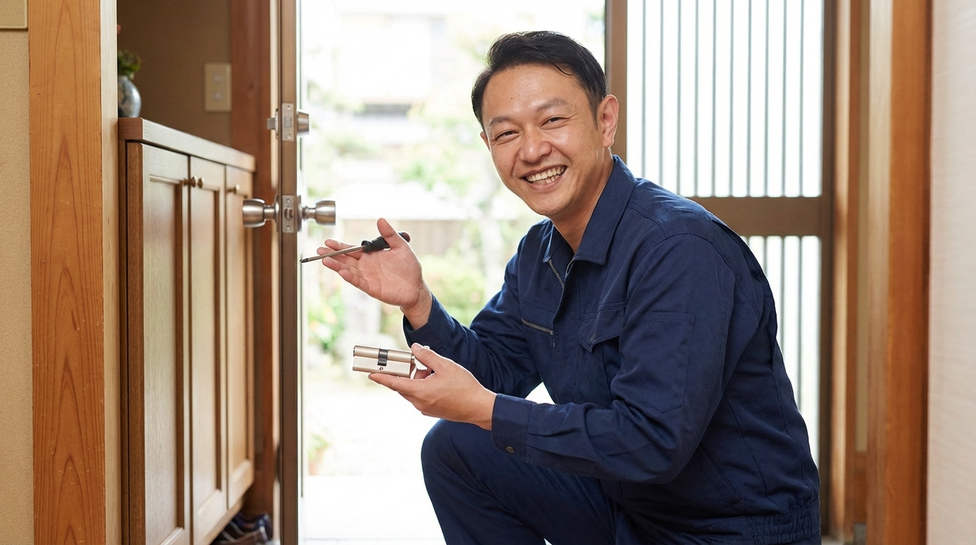 ご依頼から駆けつけ・作業完了までの流れに関する画像