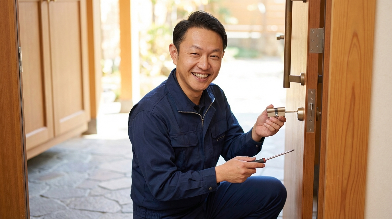ご依頼から駆けつけ・作業完了までの流れに関する画像