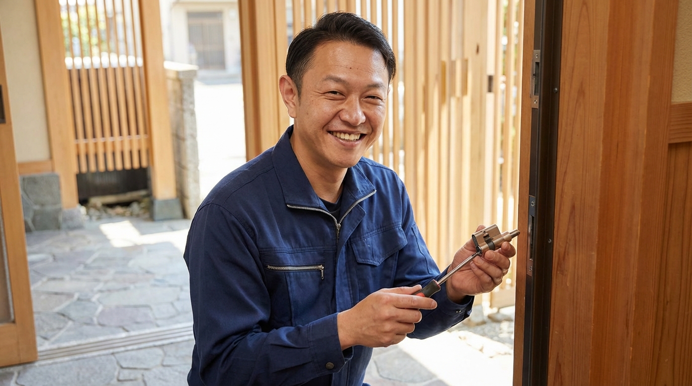 ご依頼から駆けつけ・作業完了までの流れに関する画像