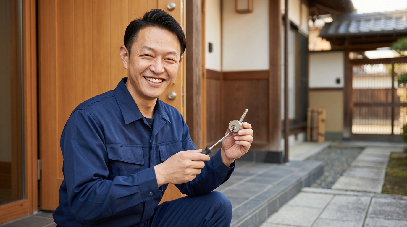 ご依頼から駆けつけ・作業完了までの流れに関する画像