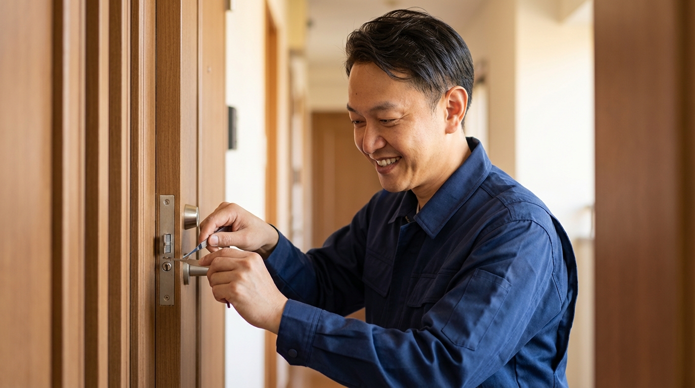 ご依頼から駆けつけ・作業完了までの流れに関する画像