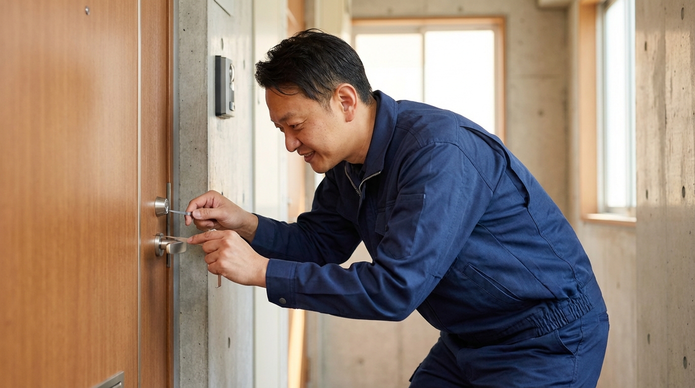 ご依頼から駆けつけ・作業完了までの流れに関する画像