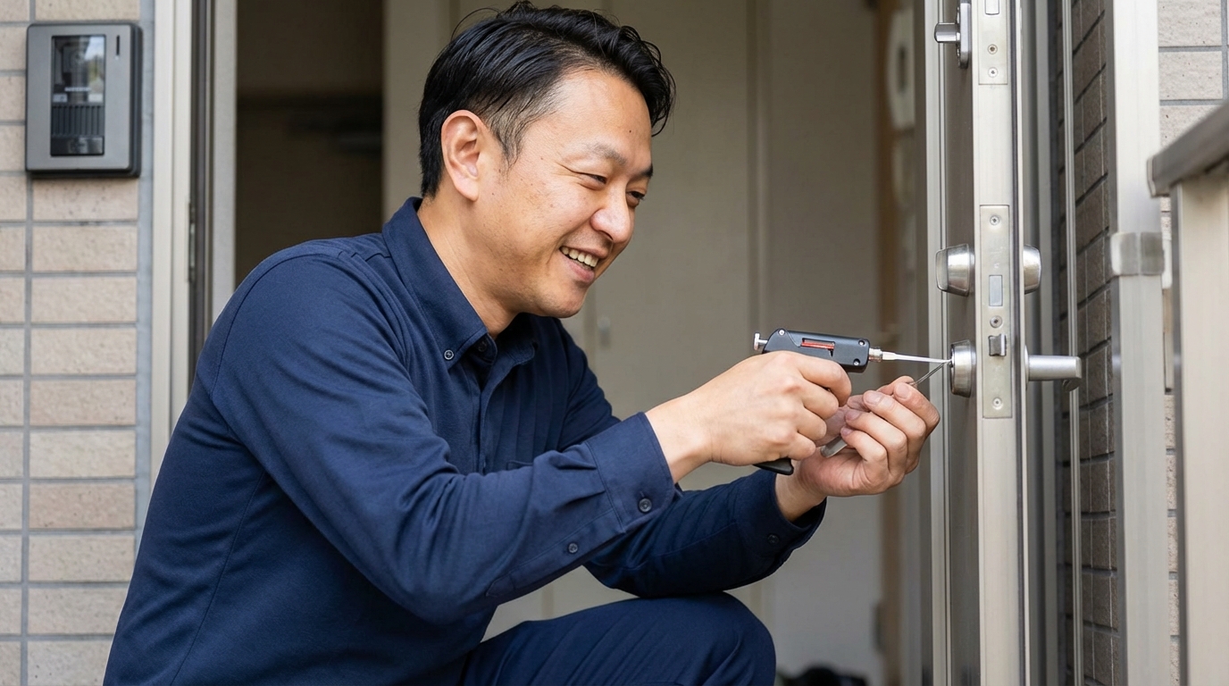 【理由3】鍵師歴30年以上の有資格プロが対応に関する画像