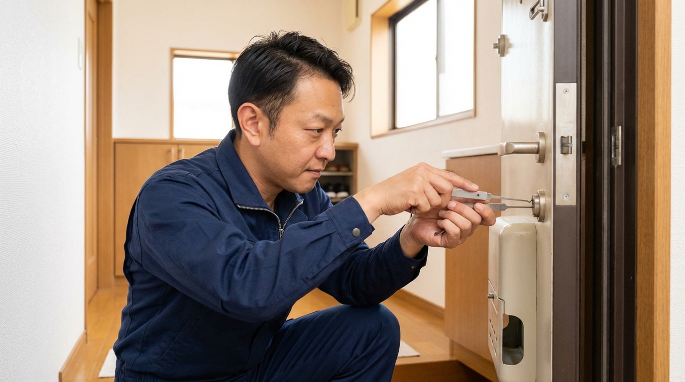 中央区の鍵開け 料金目安（税込）に関する画像