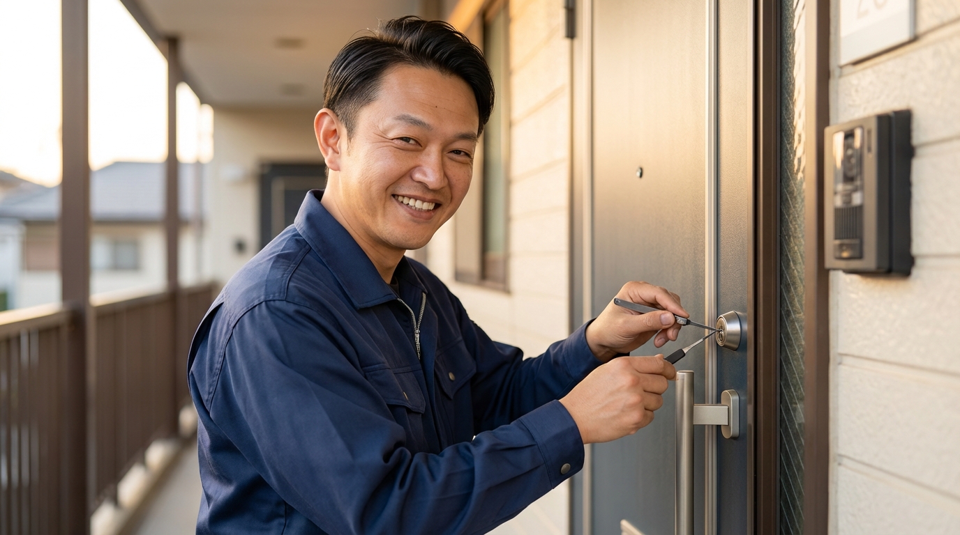 江戸川区の鍵開け 料金目安（税込）に関する画像