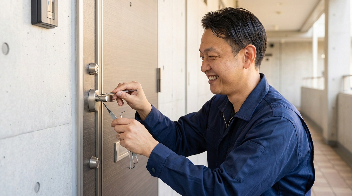 江東区の鍵開け 料金目安（税込）に関する画像