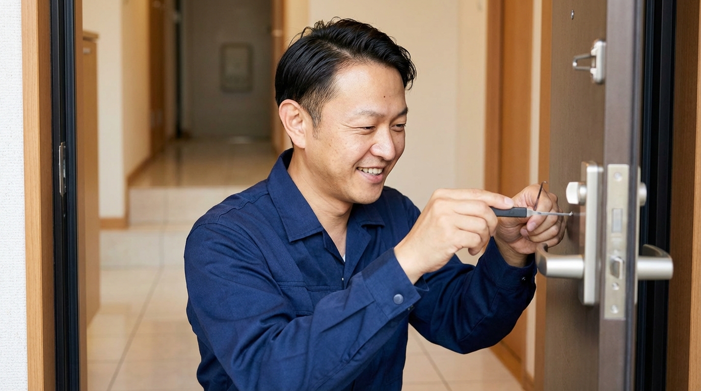 ご依頼から駆けつけ・作業完了までの流れに関する画像