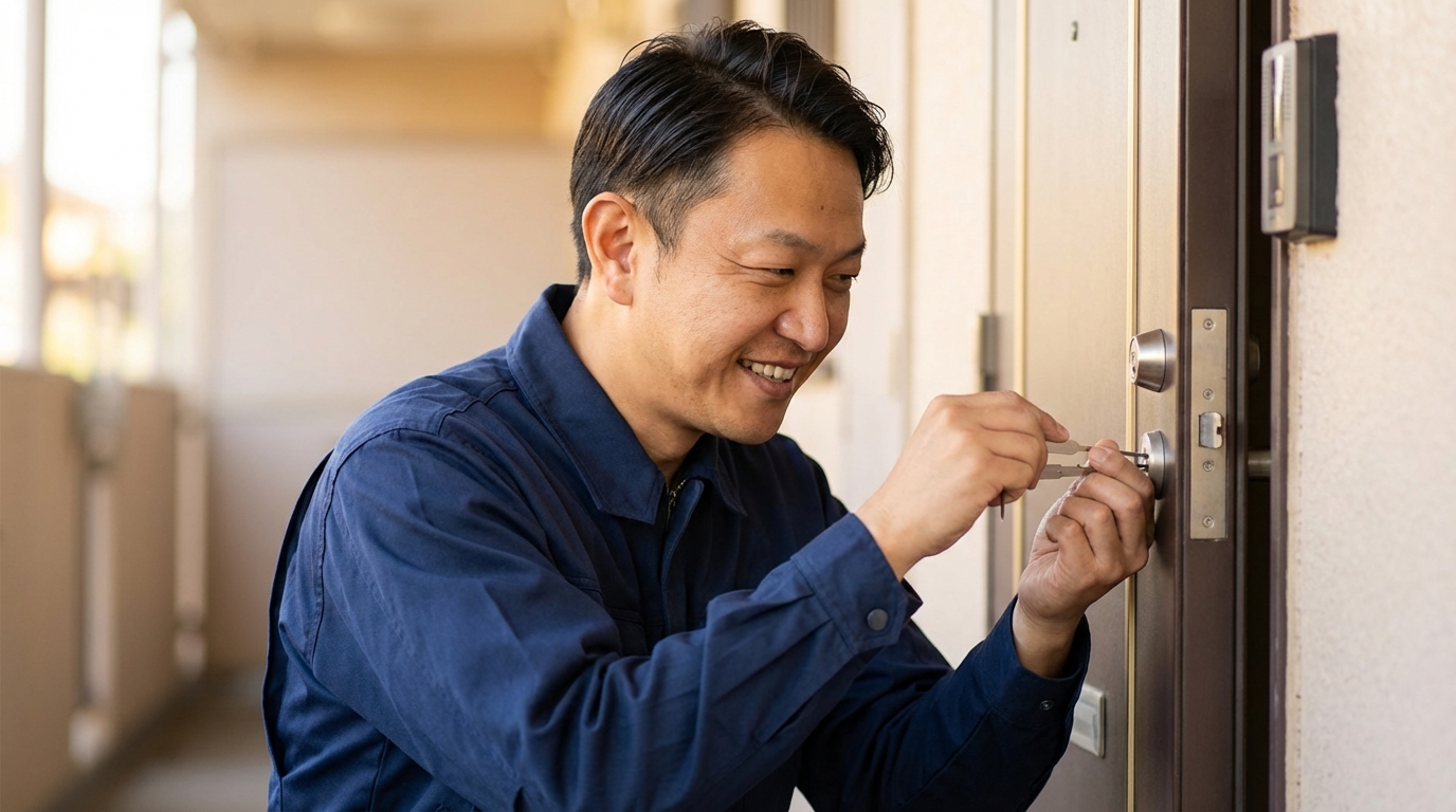 ご依頼から駆けつけ・作業完了までの流れに関する画像