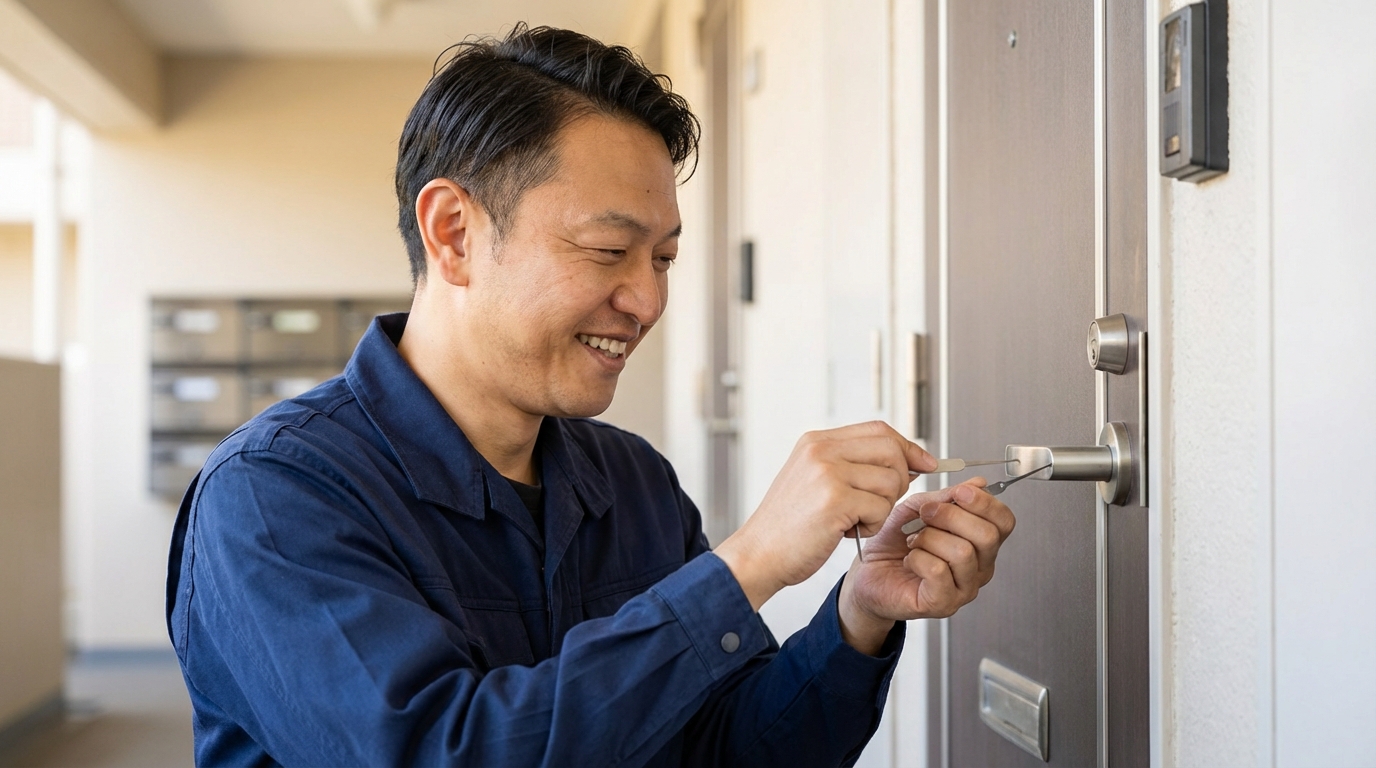 杉並区の鍵開け 料金目安（税込）に関する画像