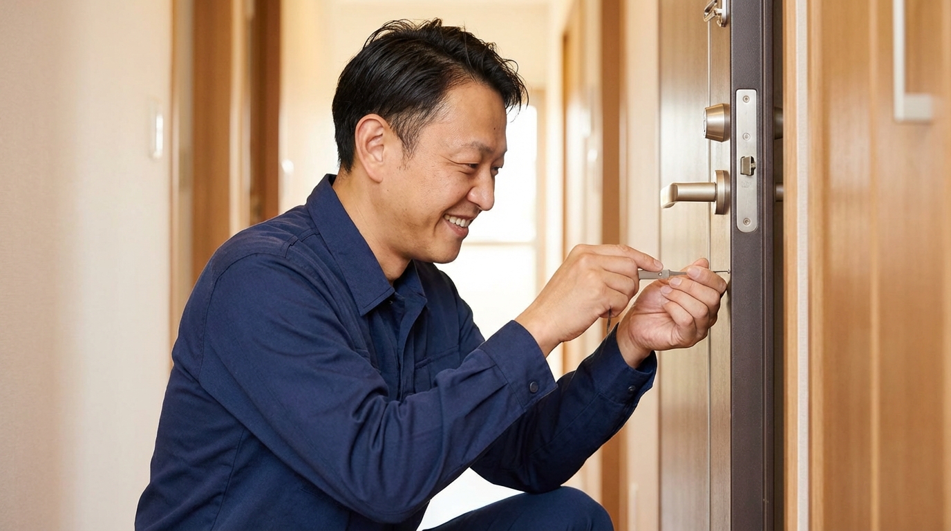 ご依頼から駆けつけ・作業完了までの流れに関する画像