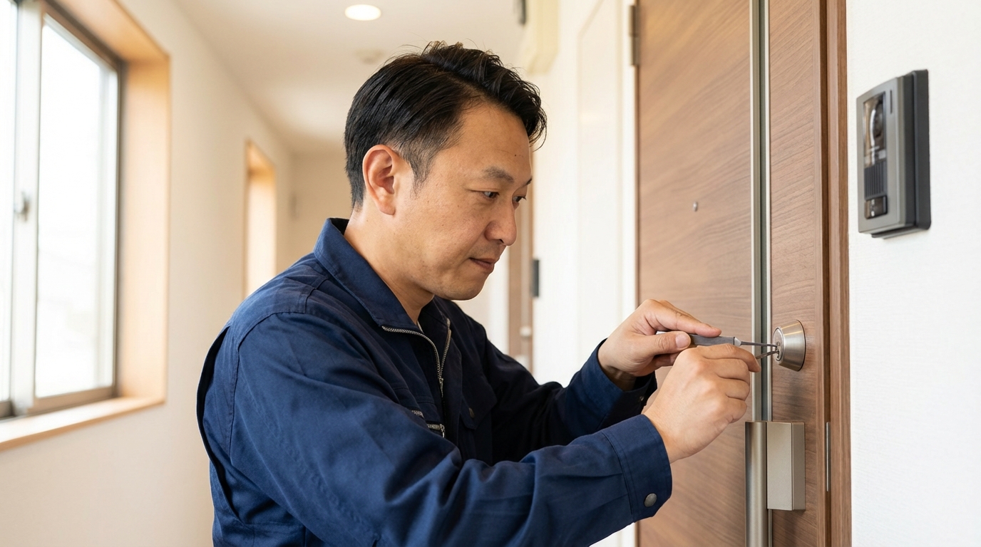 【理由3】鍵師歴30年以上の有資格プロが対応に関する画像