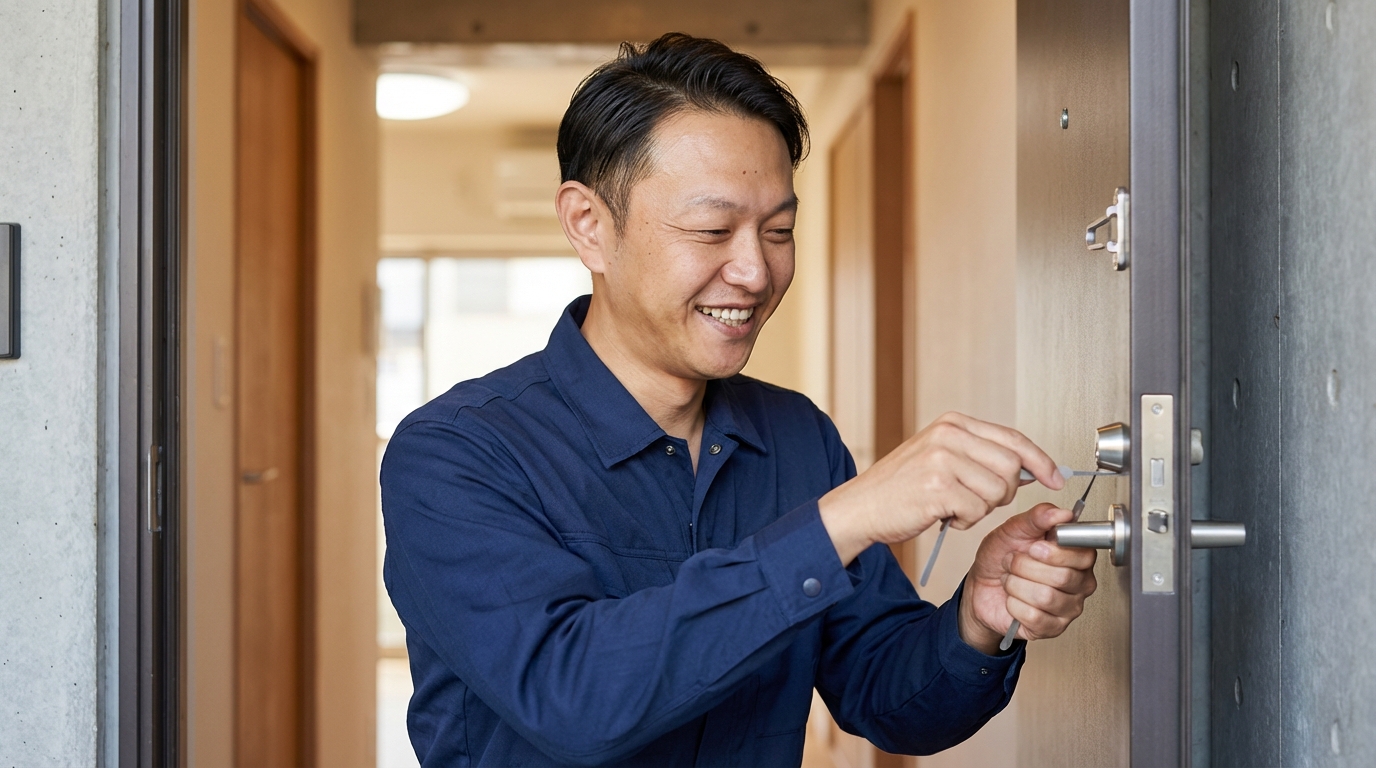 ご依頼から駆けつけ・作業完了までの流れに関する画像