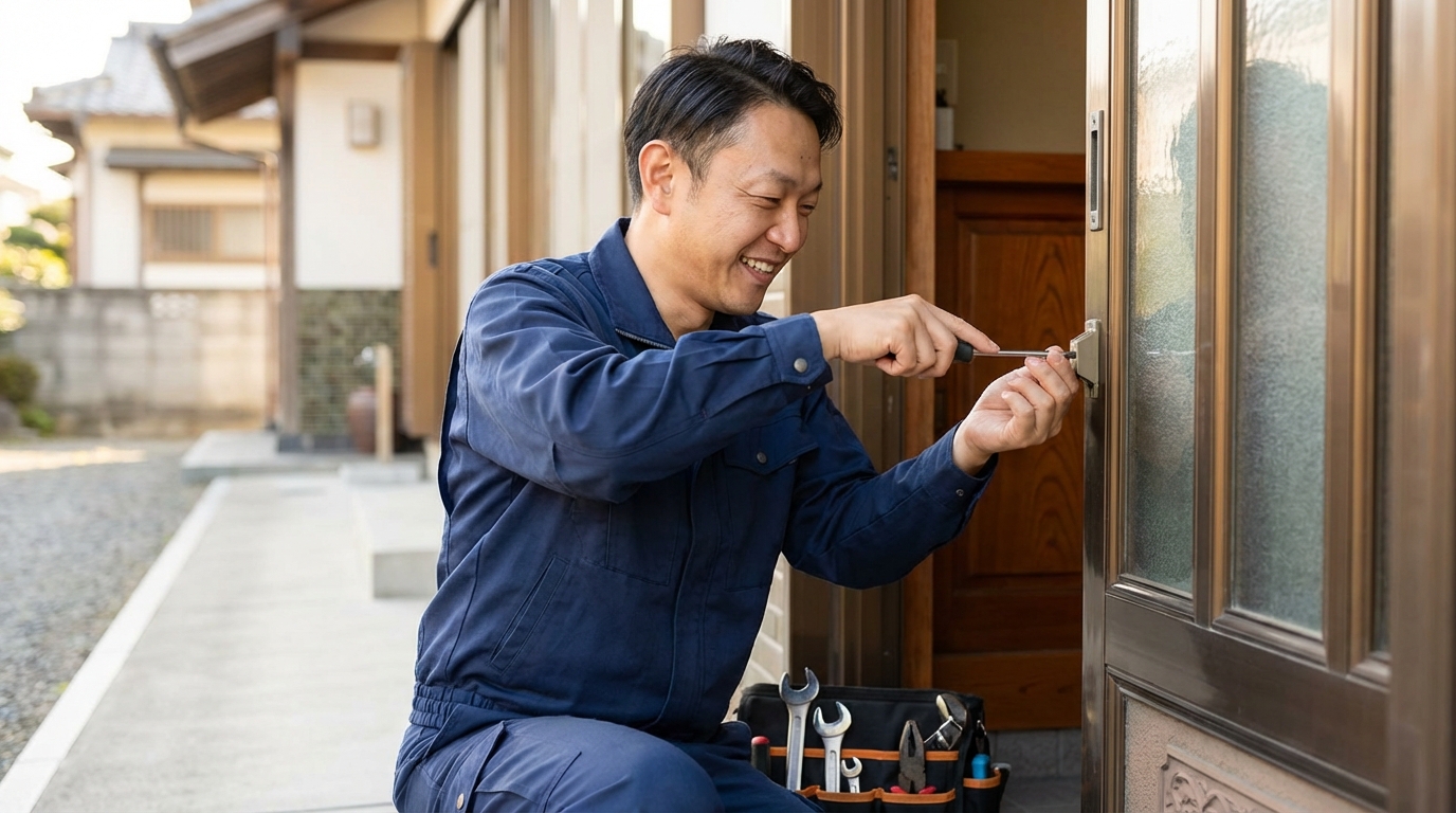 ご依頼から駆けつけ・作業完了までの流れに関する画像