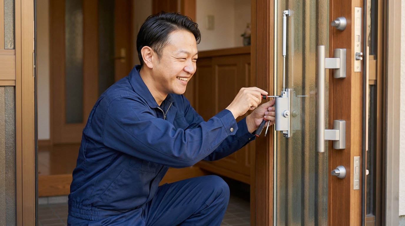 【理由3】鍵師歴30年以上の有資格プロが対応に関する画像