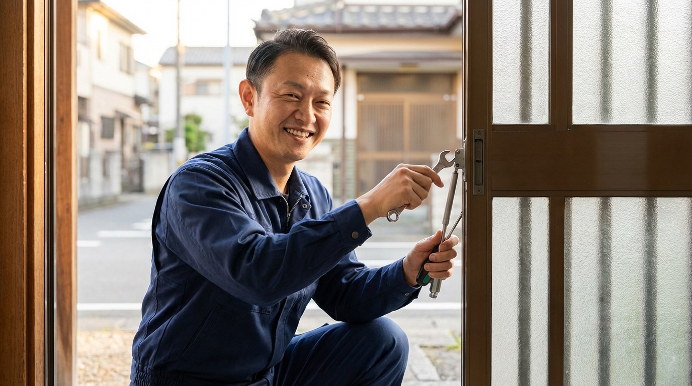 ご依頼から駆けつけ・作業完了までの流れに関する画像