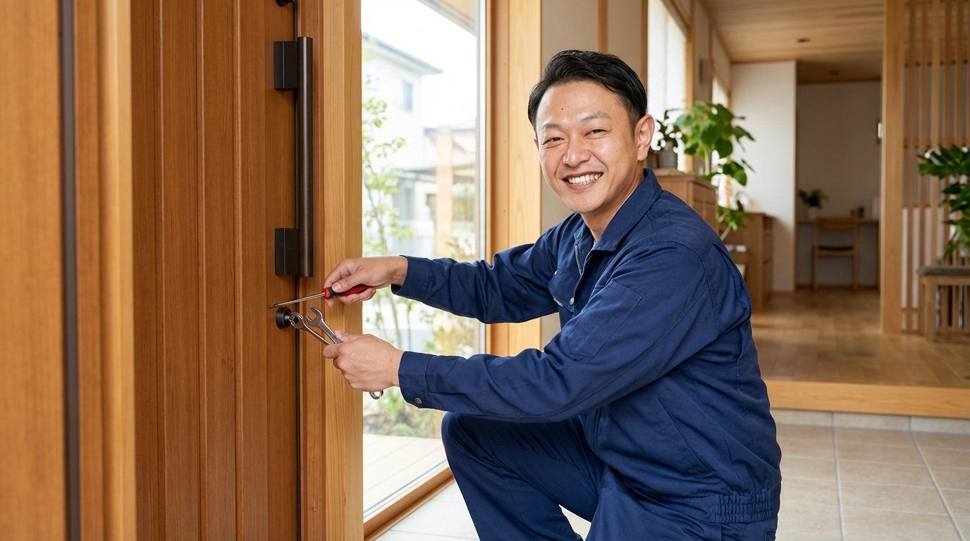 【理由3】鍵師歴30年以上の有資格プロが対応に関する画像