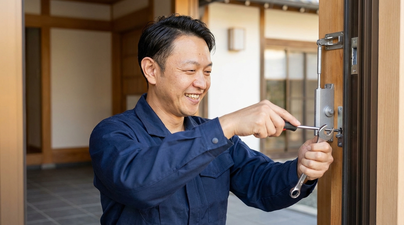 【理由3】鍵師歴30年以上の有資格プロが対応に関する画像