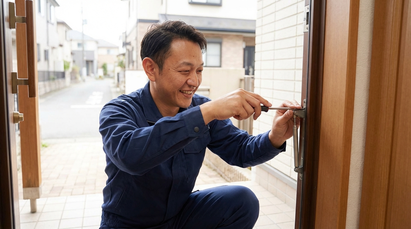 【理由3】鍵師歴30年以上の有資格プロが対応に関する画像