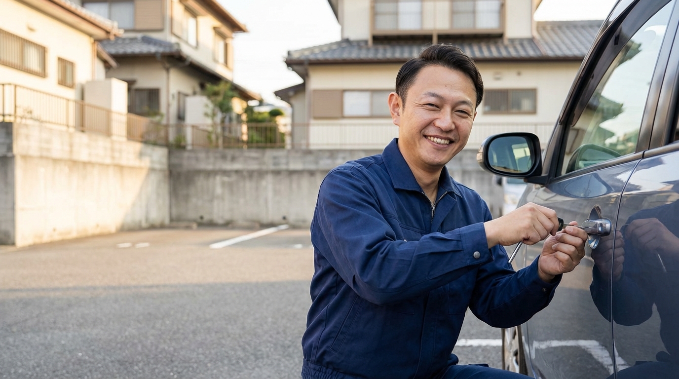 宮前区の車の鍵 料金目安（税込）に関する画像