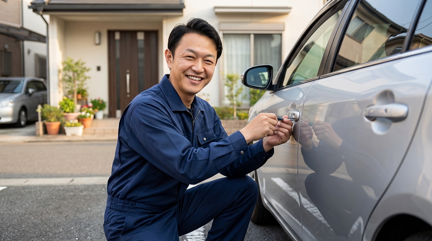 中原区の車の鍵 料金目安（税込）に関する画像