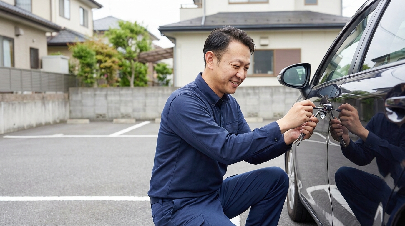 【理由3】鍵師歴30年以上の有資格プロが対応に関する画像