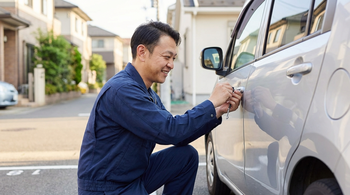 ご依頼から駆けつけ・作業完了までの流れに関する画像