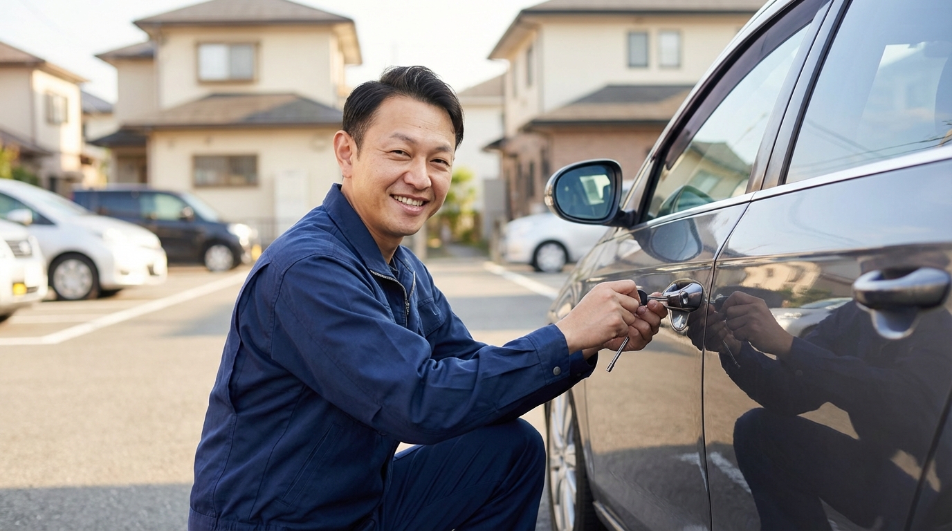 【理由3】鍵師歴30年以上の有資格プロが対応に関する画像