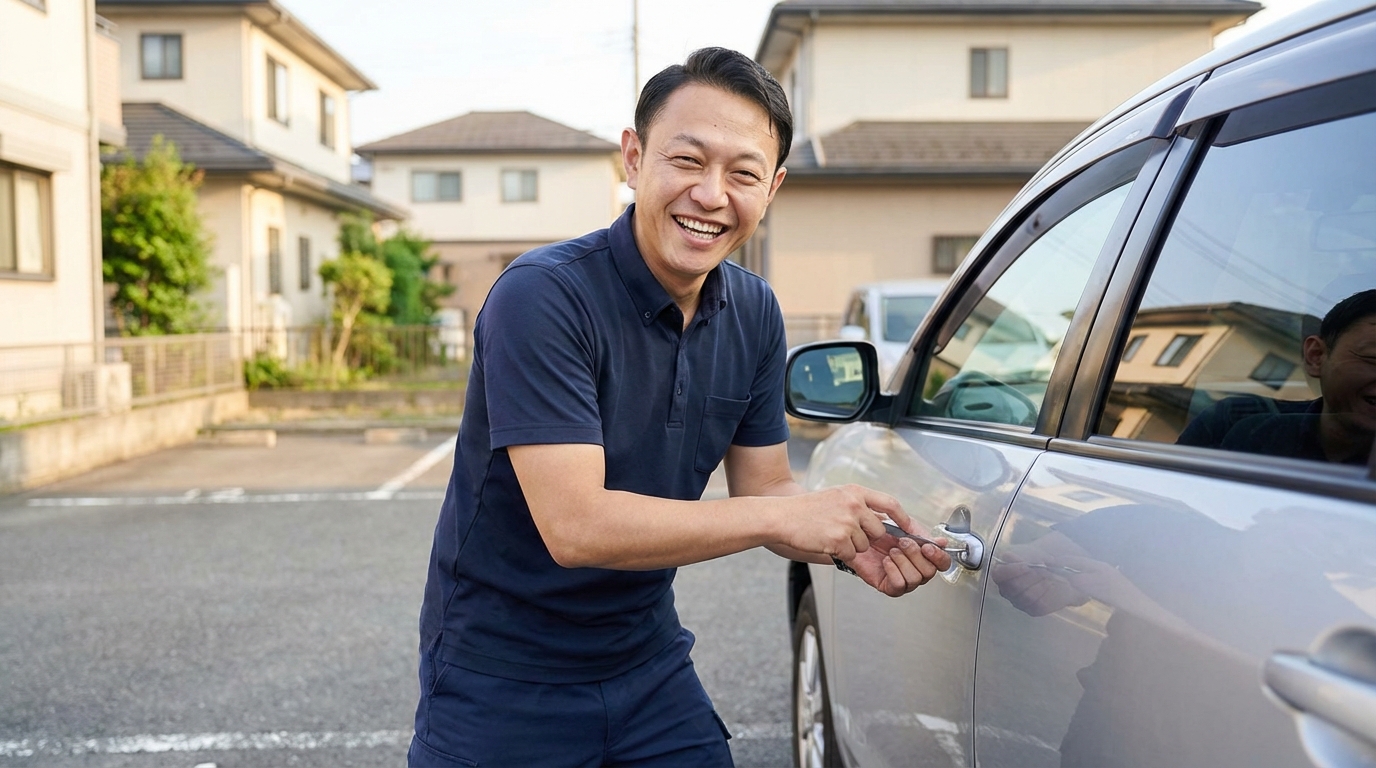 ご依頼から駆けつけ・作業完了までの流れに関する画像