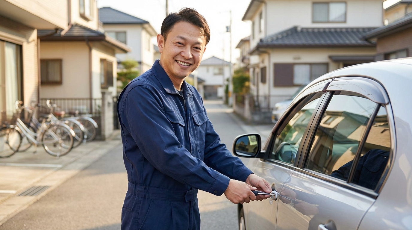 【理由3】鍵師歴30年以上の有資格プロが対応に関する画像
