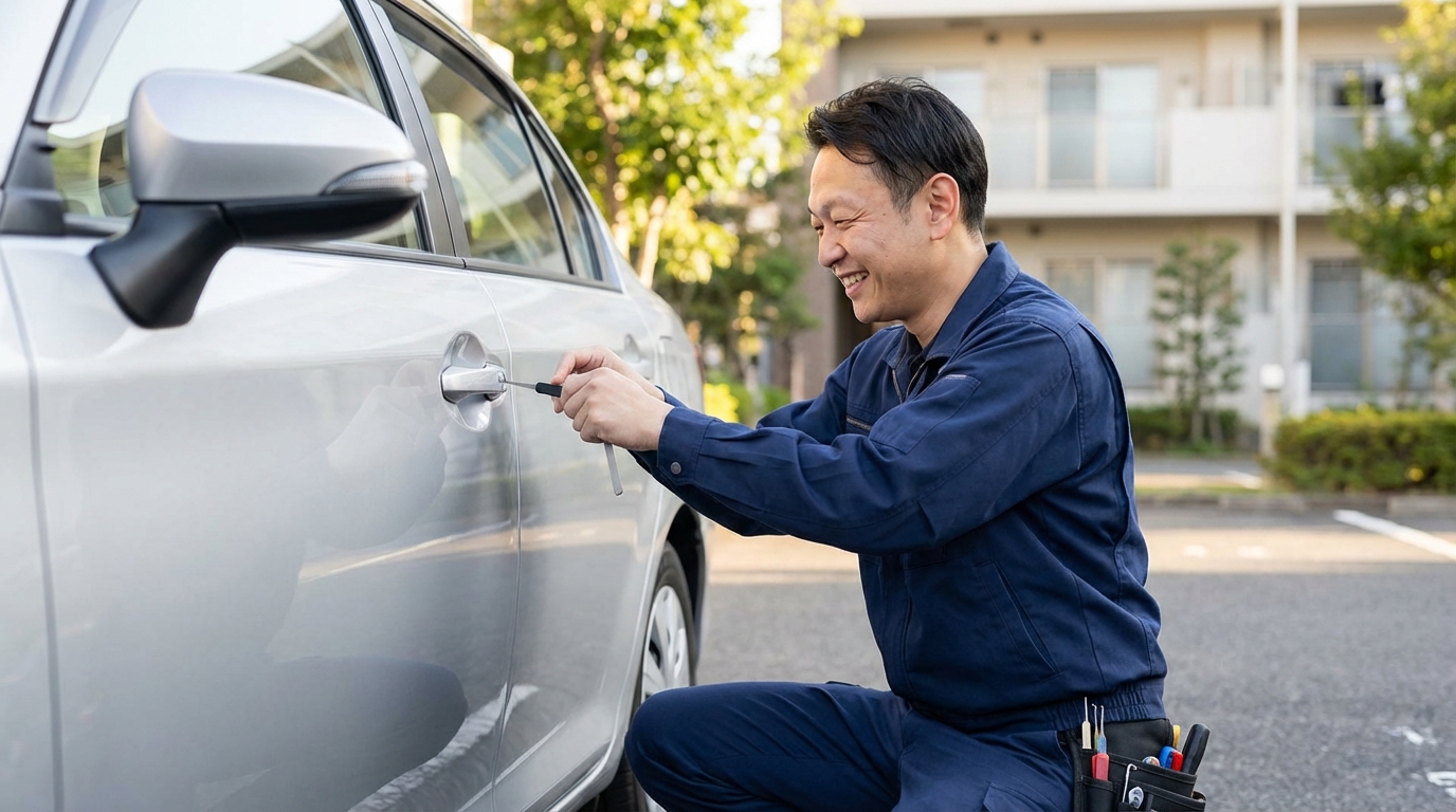 鶴見区の車の鍵 料金目安（税込）に関する画像