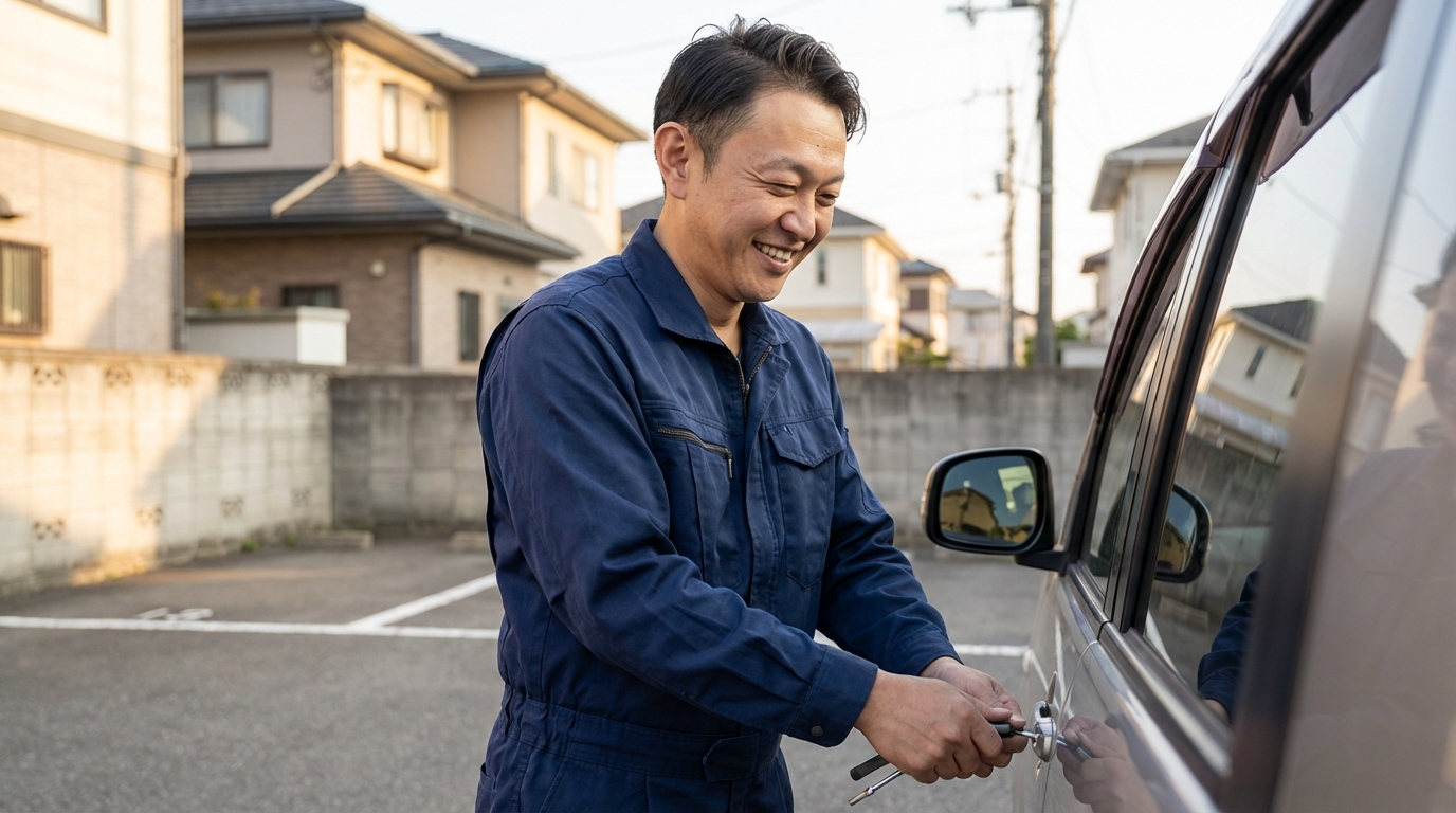 ご依頼から駆けつけ・作業完了までの流れに関する画像