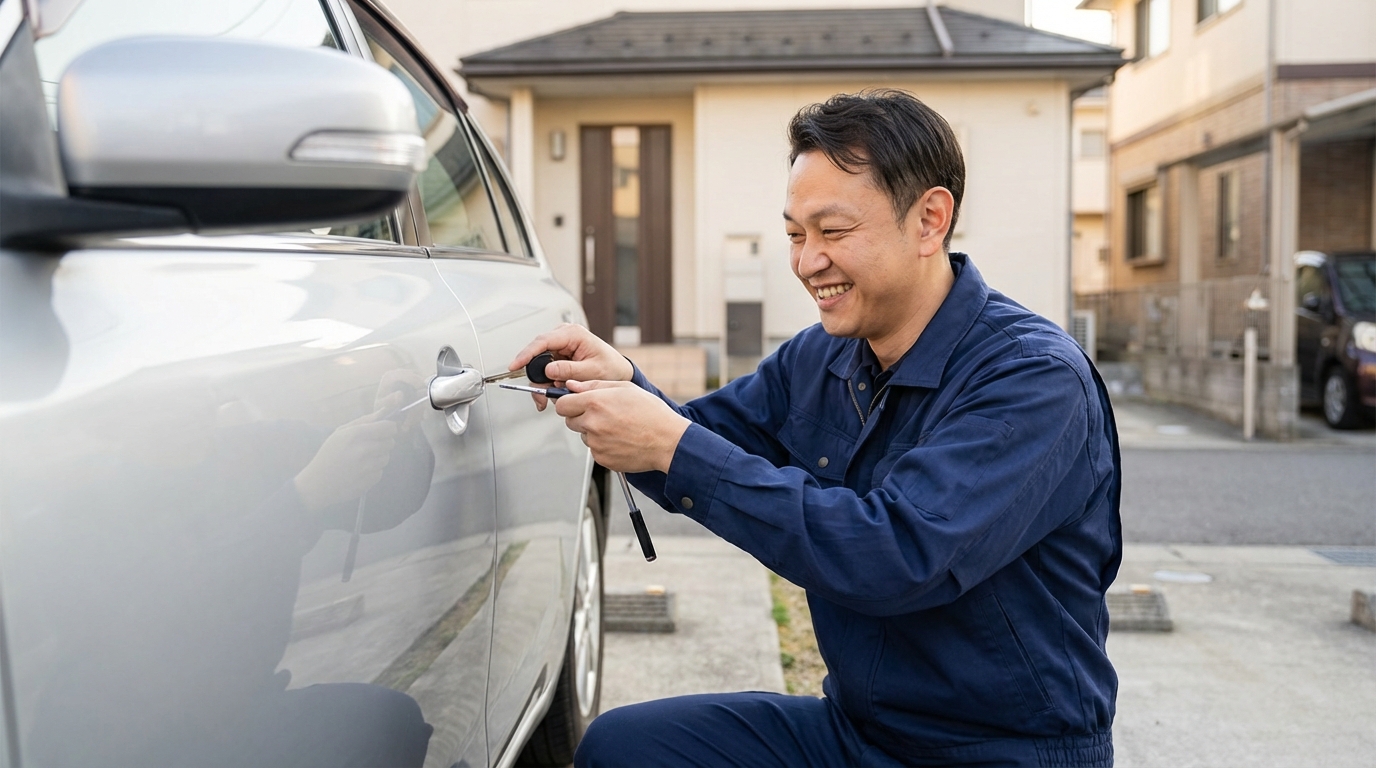 ご依頼から駆けつけ・作業完了までの流れに関する画像