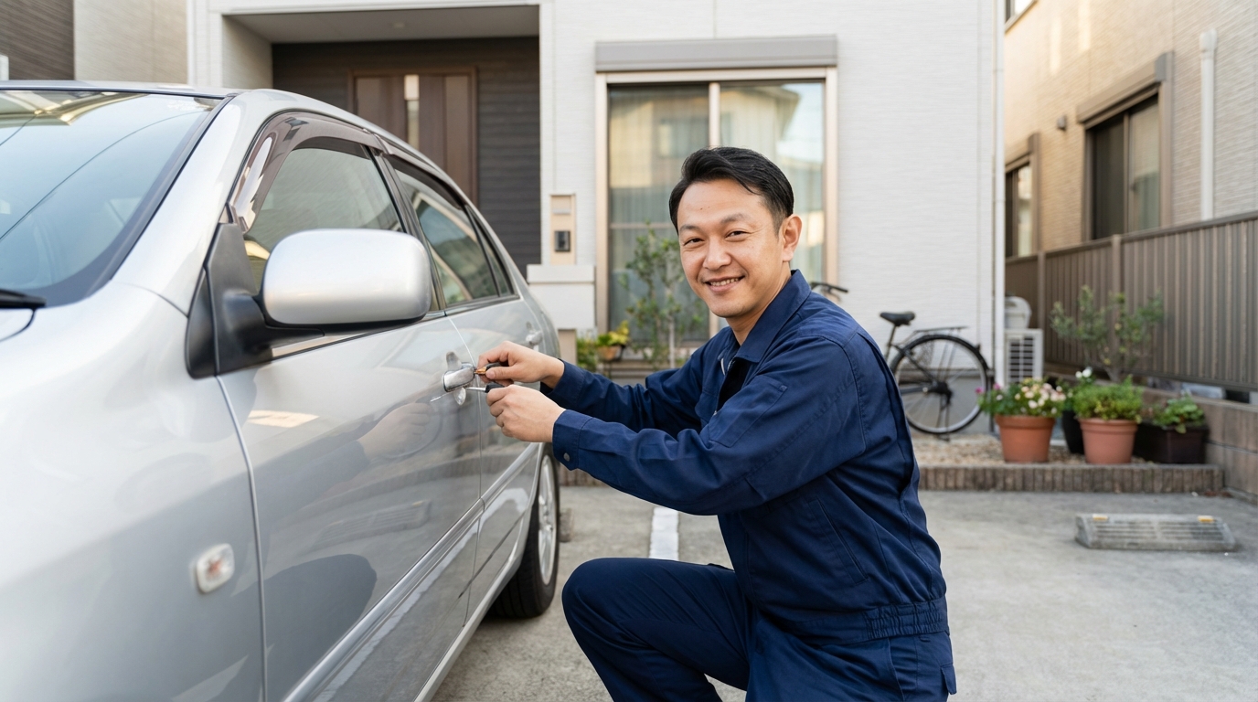 【理由3】鍵師歴30年以上の有資格プロが対応に関する画像