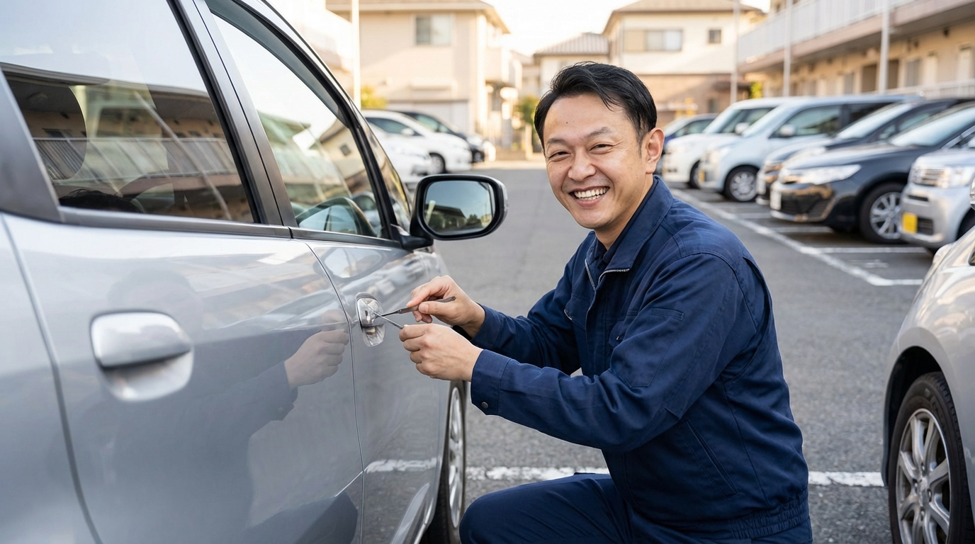 板橋区の車の鍵 料金目安（税込）に関する画像