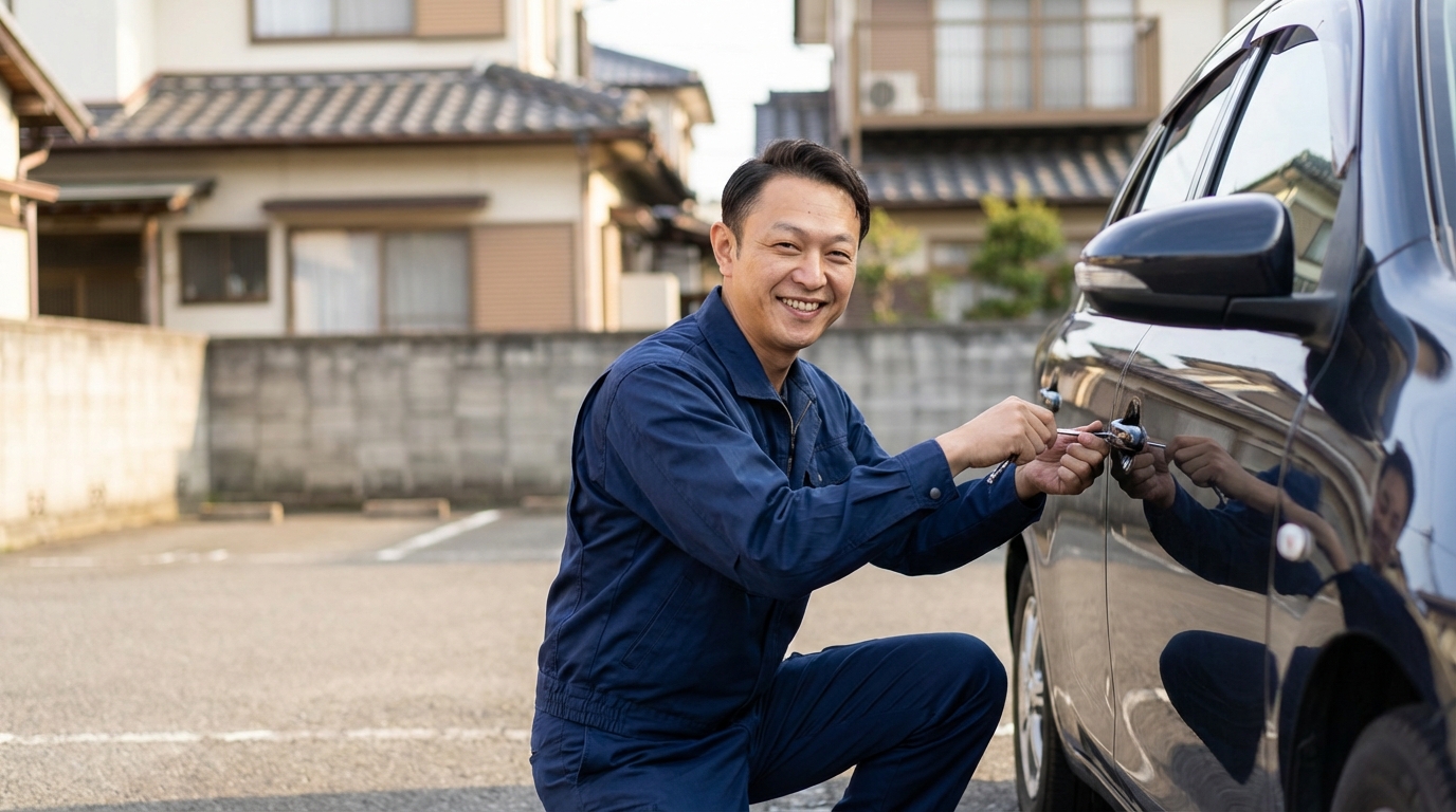 【理由3】鍵師歴30年以上の有資格プロが対応に関する画像