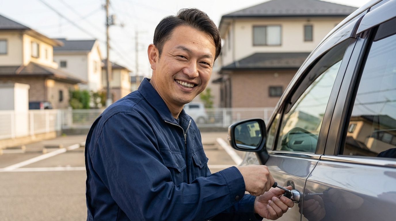 【理由3】鍵師歴30年以上の有資格プロが対応に関する画像