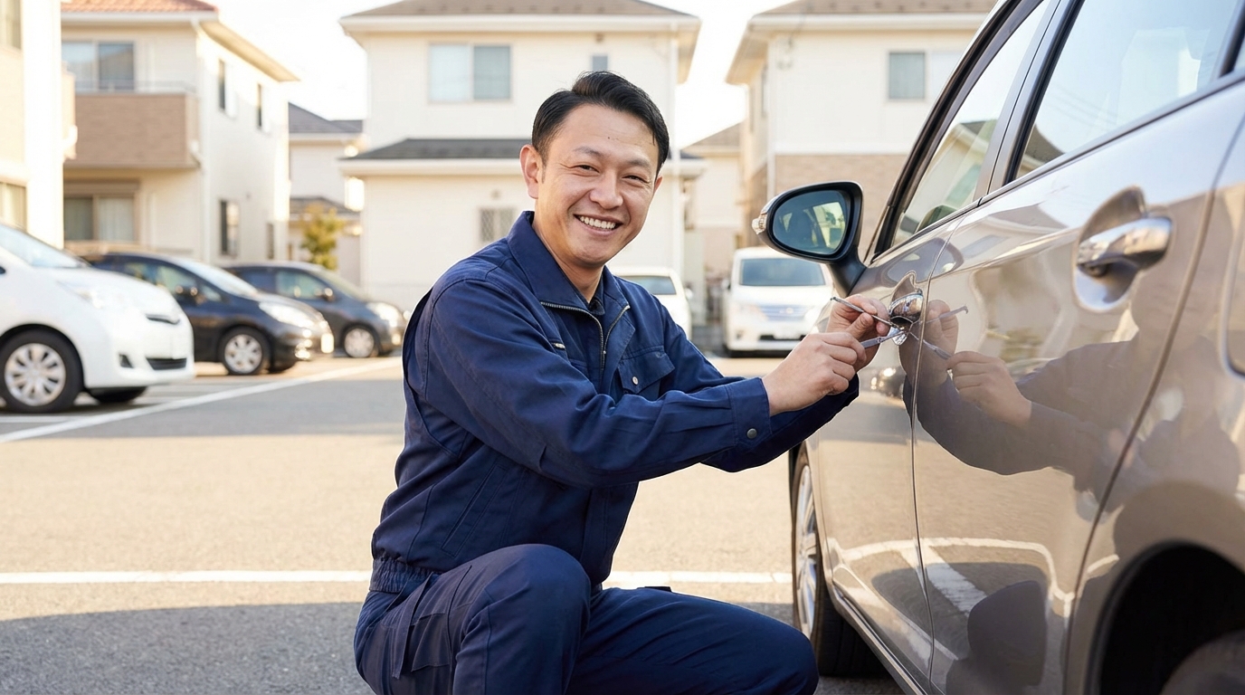 ご依頼から駆けつけ・作業完了までの流れに関する画像