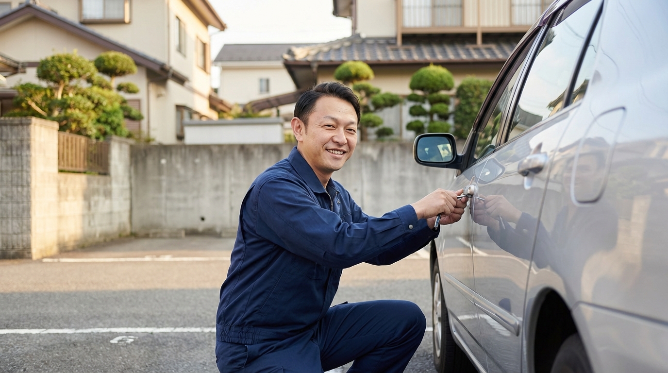 【理由3】鍵師歴30年以上の有資格プロが対応に関する画像