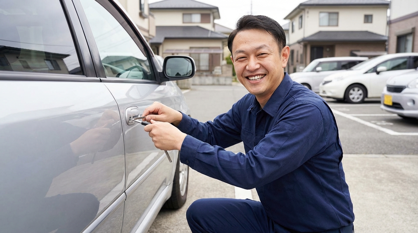 江東区の車の鍵 料金目安（税込）に関する画像
