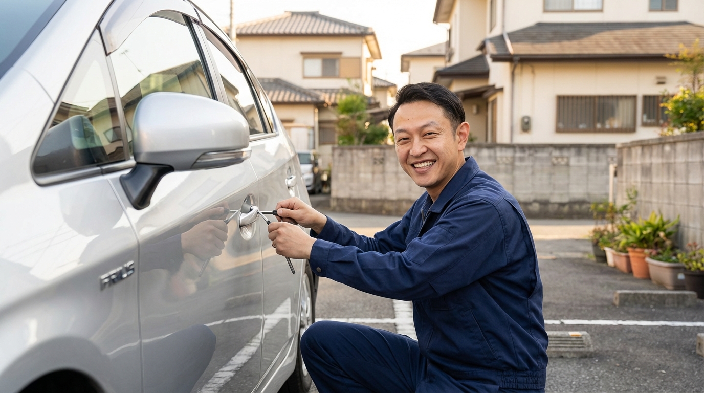 【理由3】鍵師歴30年以上の有資格プロが対応に関する画像